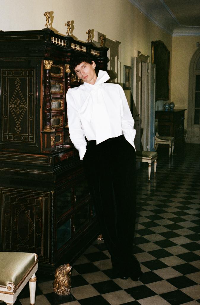 Gabriele Pecin look 1